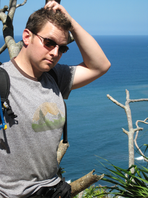 Rob Above Black Sand Beach